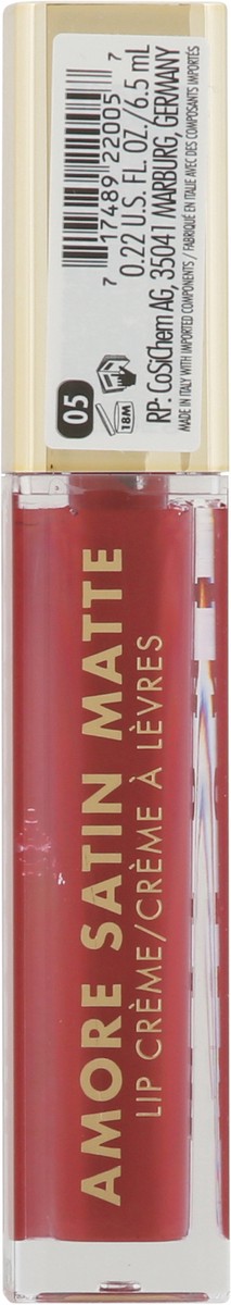 slide 7 of 9, Milani Amore Stain Matte 05 Velour Lip Creme 0.22 fl oz, 0.21 oz