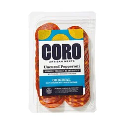 Coro Uncured Original Pepperoni 3 oz