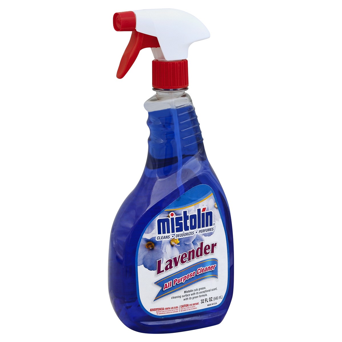 slide 2 of 3, Mistolin Multipurpose Cleaner&Deodorizer Lavender, 32 oz