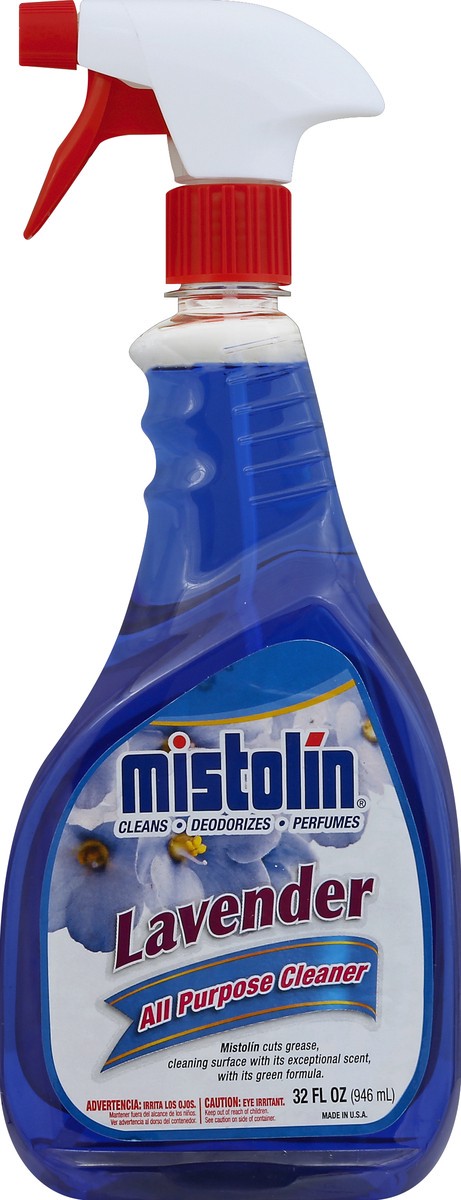 slide 1 of 3, Mistolin Multipurpose Cleaner&Deodorizer Lavender, 32 oz