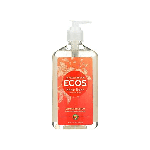 slide 1 of 1, Ecos Orange Blossom Hand Soap, 17 oz