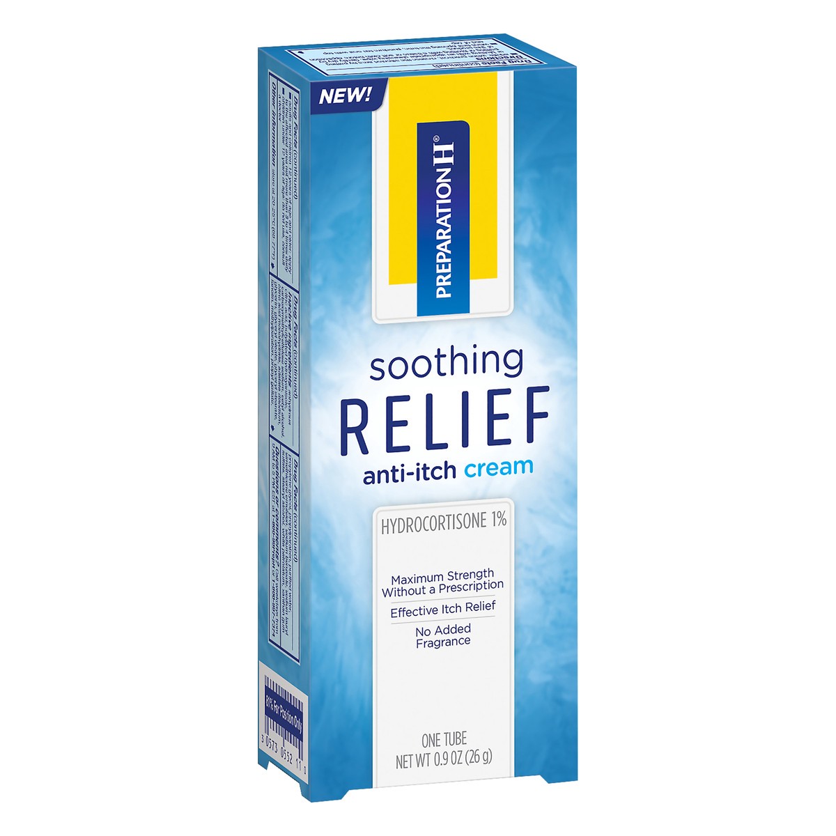 slide 3 of 7, Preparation H Soothing Relief Anti-Itch Cream 0.9 oz, 0.9 oz