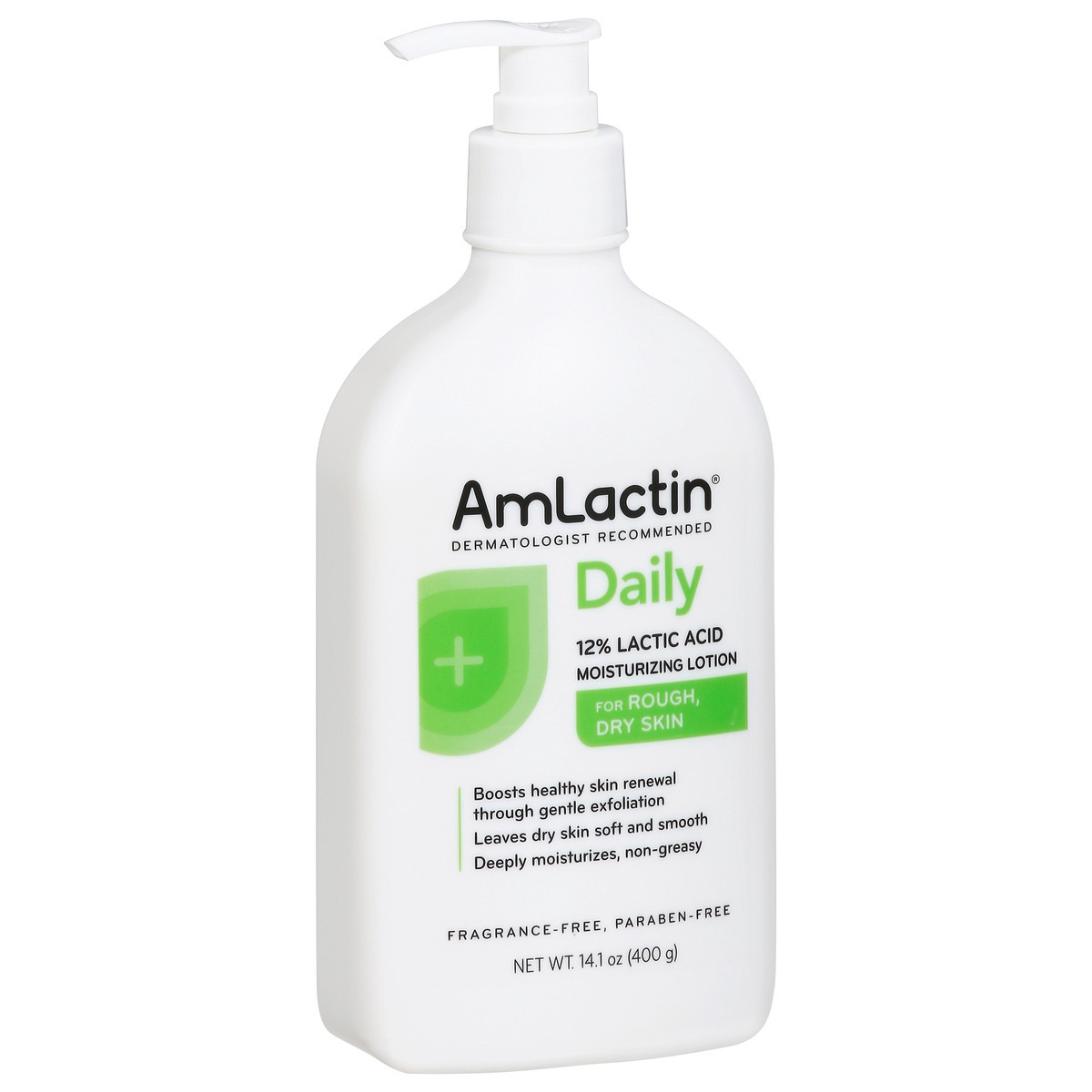 slide 2 of 9, AmLactin Daily Moisturizing Lotion 14.1 oz, 14.1 oz