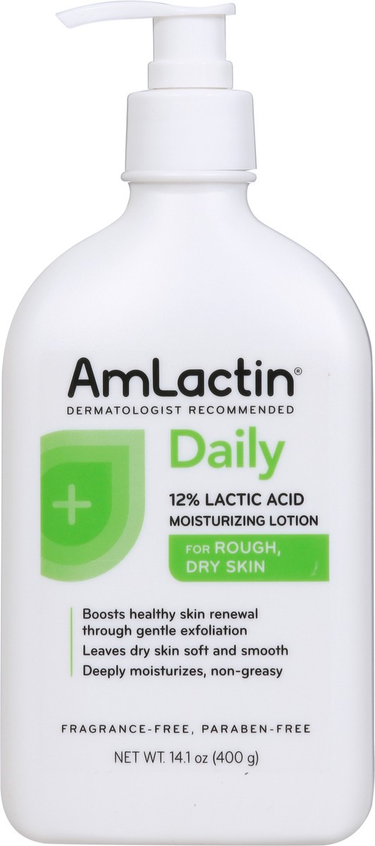 slide 6 of 9, AmLactin Daily Moisturizing Lotion 14.1 oz, 14.1 oz