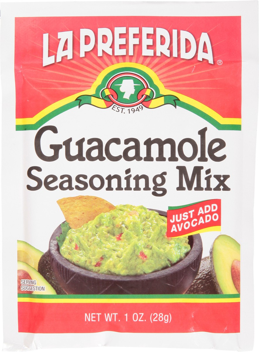 slide 5 of 13, La Preferida Guacamole Seasoning Mix 1.0 oz, 1 oz