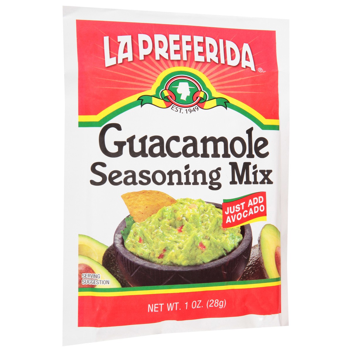 slide 3 of 13, La Preferida Guacamole Seasoning Mix 1.0 oz, 1 oz