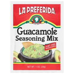 La Preferida Guacamole Seasoning Mix 1 oz
