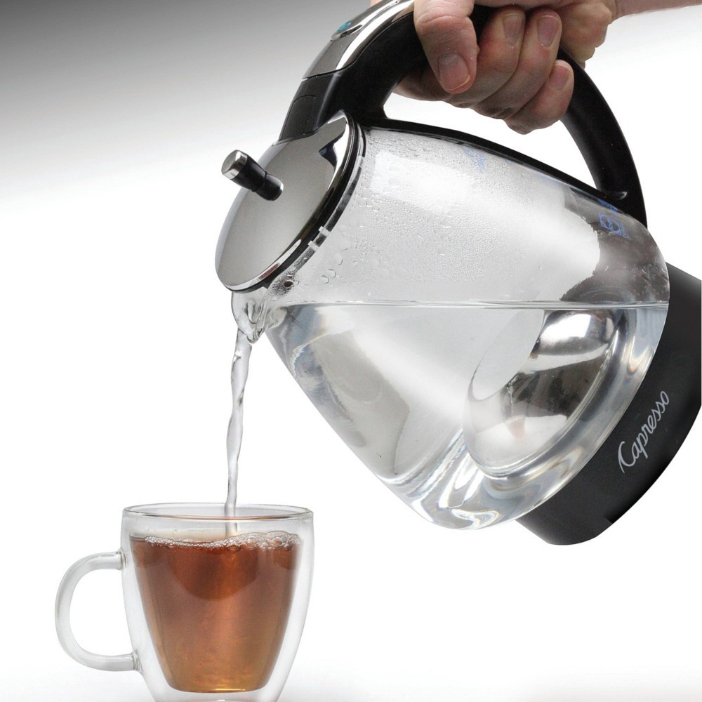 slide 5 of 6, Capresso H20 Glass Rapid-Boil Kettle, 1 ct