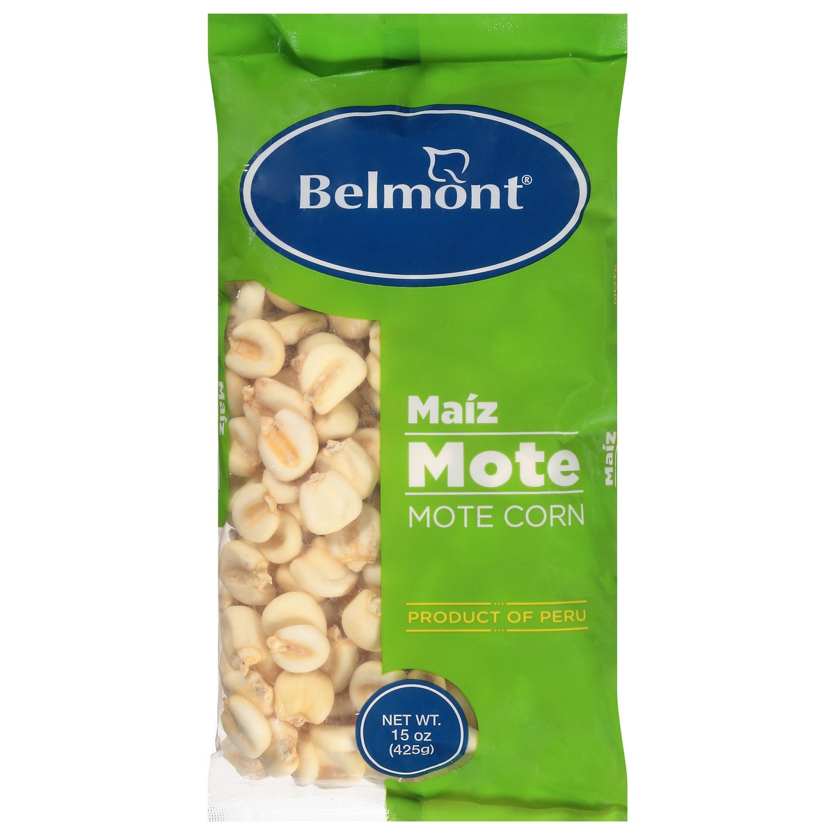 slide 1 of 9, Belmont Mote Corn 15 oz, 15 oz