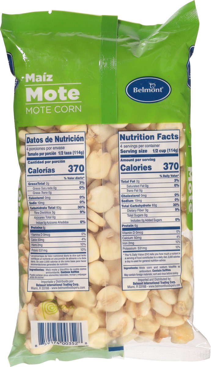 slide 8 of 9, Belmont Mote Corn 15 oz, 15 oz