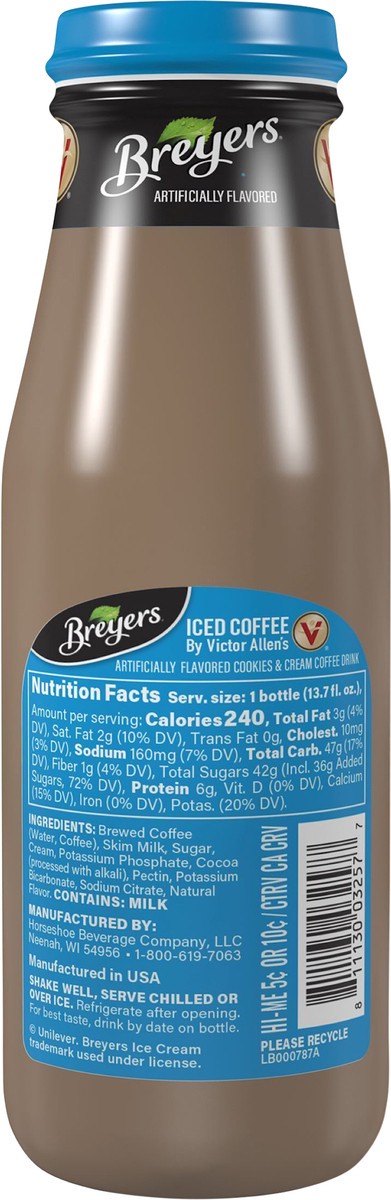 slide 7 of 11, Victor Allens Cookies Cream, 13. 7 oz