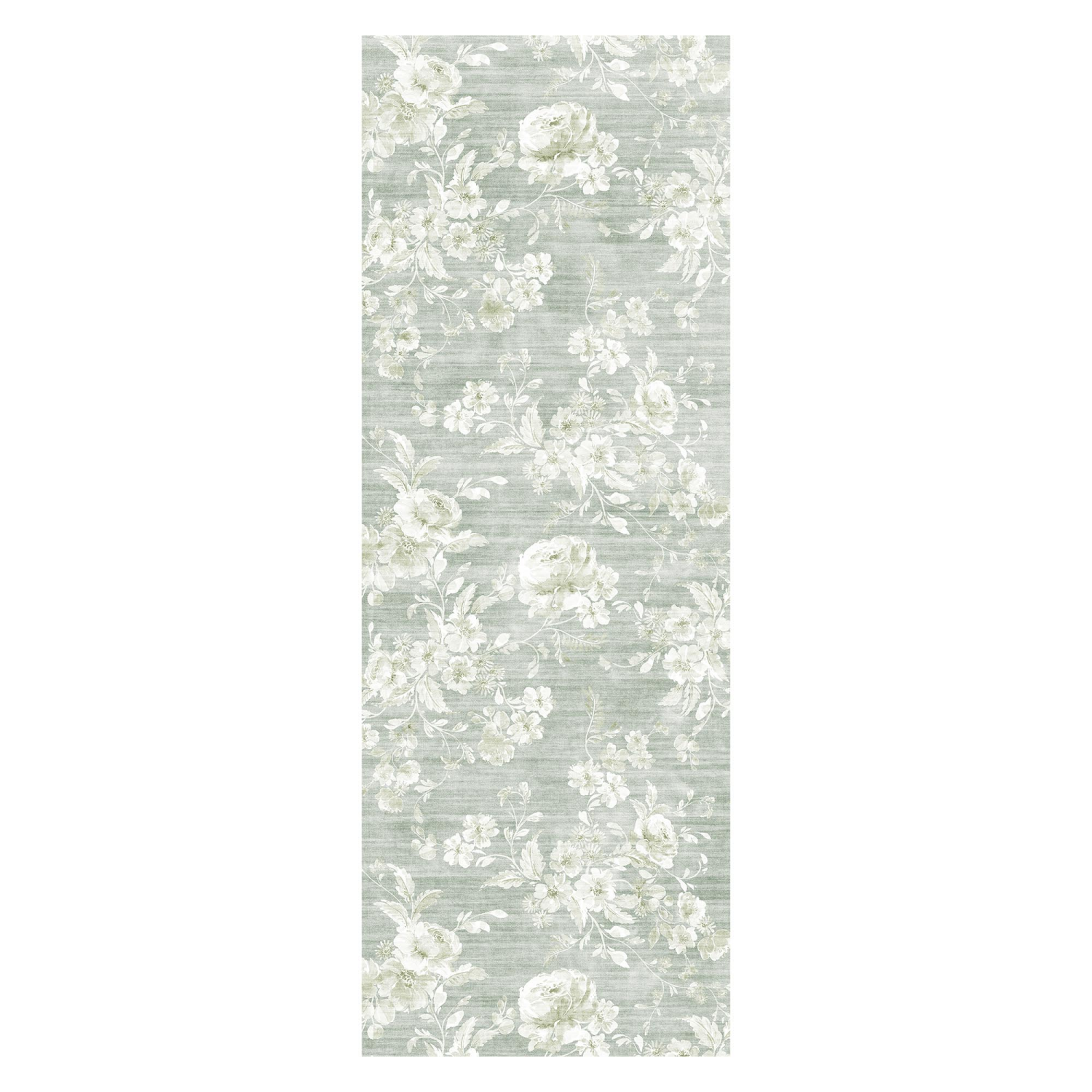 slide 1 of 1, Gertmenian Crystal Print Jessica Runner - 26 in x 72 in, Sage, 26 in