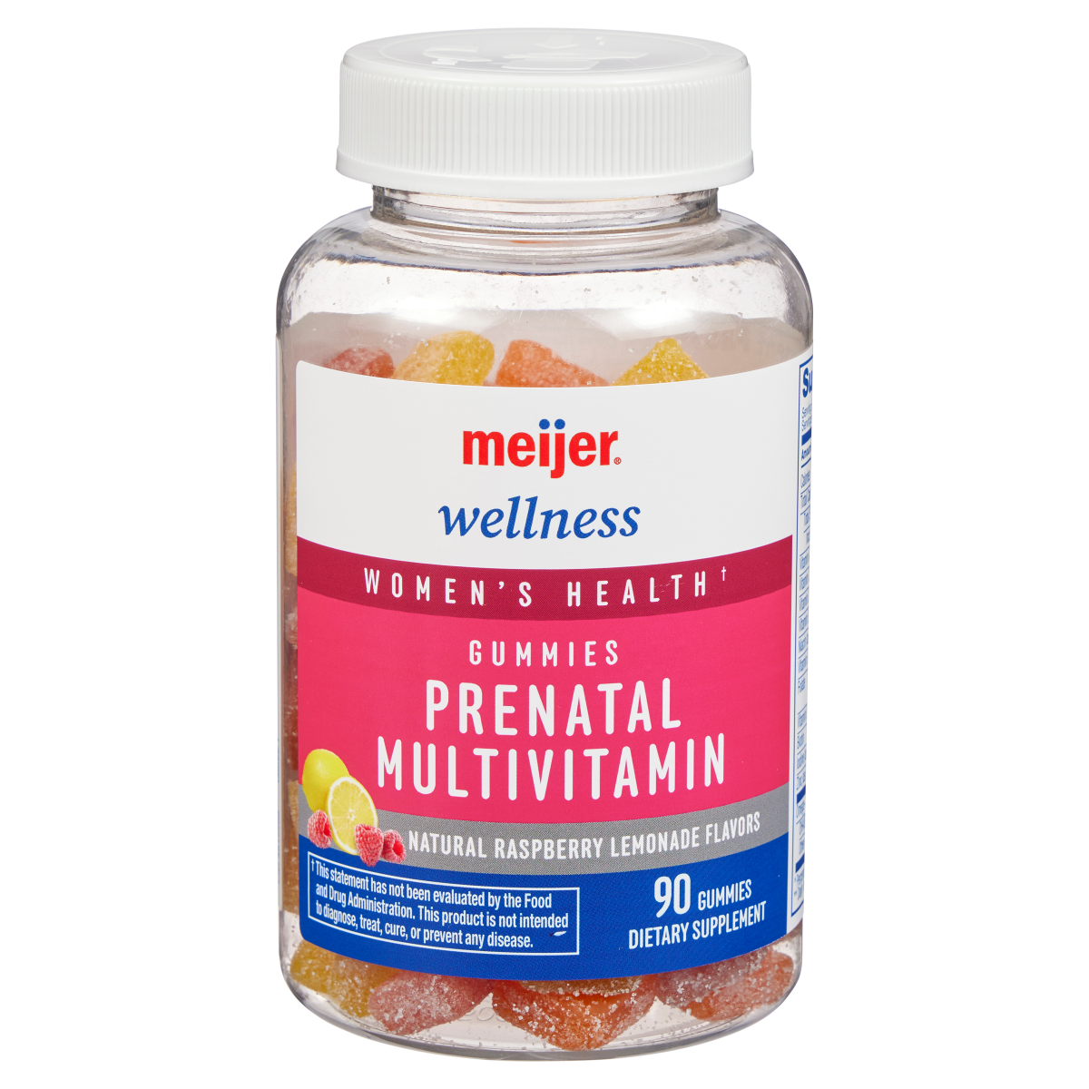 slide 1 of 3, Meijer Gummy Prenatal Multivitamin, 90 ct