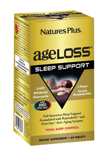 slide 1 of 1, Nature's Plus Ageloss Sleep Support, 60 ct