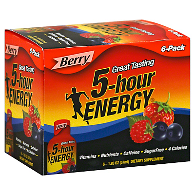 slide 1 of 1, 5-hour ENERGY + Protein Regular Strength - Berry, 6 fl oz