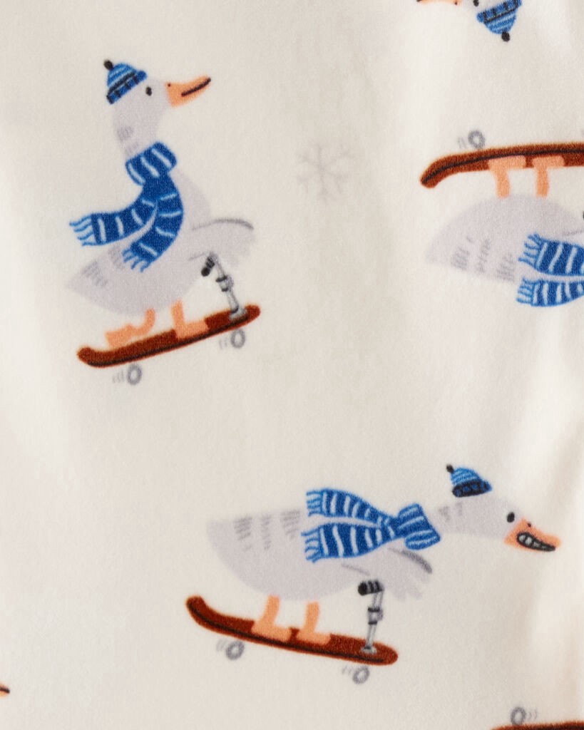 slide 2 of 2, Carter's Carters Toddler Boy Goose DreamPlush Snug Fit 2-Piece Pajamas- Ivory Cream 5T, 2 pc