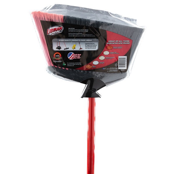 slide 4 of 5, Libman Angle Broom 1 ea, 1 ct