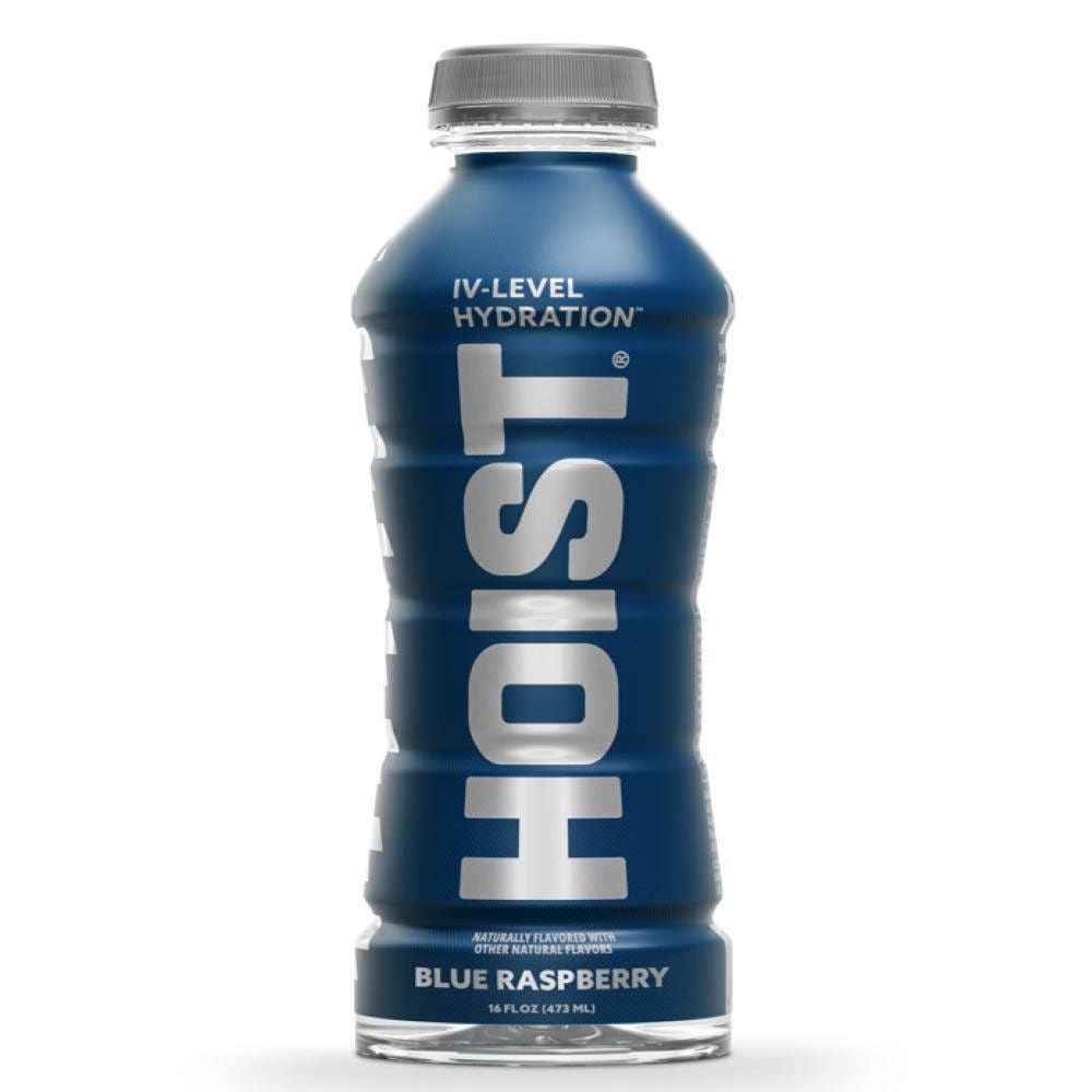 slide 1 of 1, Hoist Blue Raspberry Flavored Water Bottle, 16 fl oz