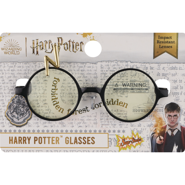 slide 1 of 1, Sun-Staches Officially Licensed Harry Potter Scar Glasses 1 Each, 1 ct