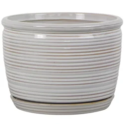 Domus 8 in Planter White Reactive