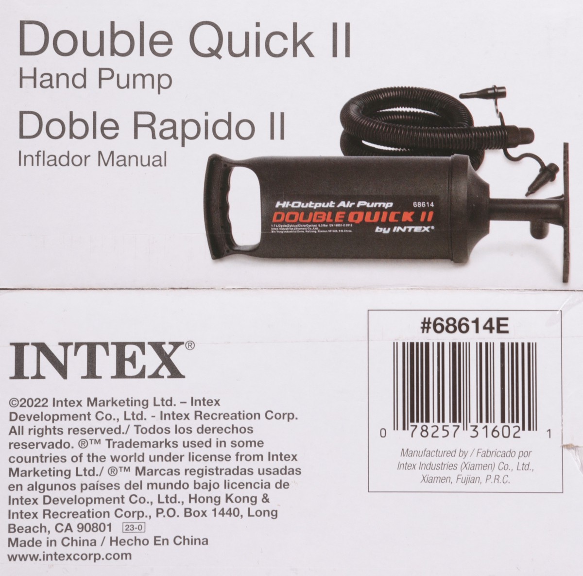 slide 11 of 12, Intex High Output Hand Pump14in, 1 ct
