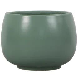 8 in Sphere Planter Green