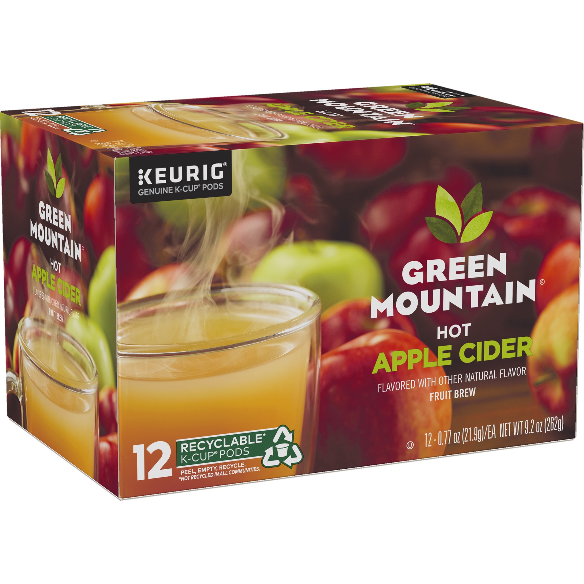 slide 3 of 4, Green Mountain Coffee Green Mountain Naturals Hot Apple Cider, Keurig Single-Serve K-Cup Pods - 12 ct, 12 ct