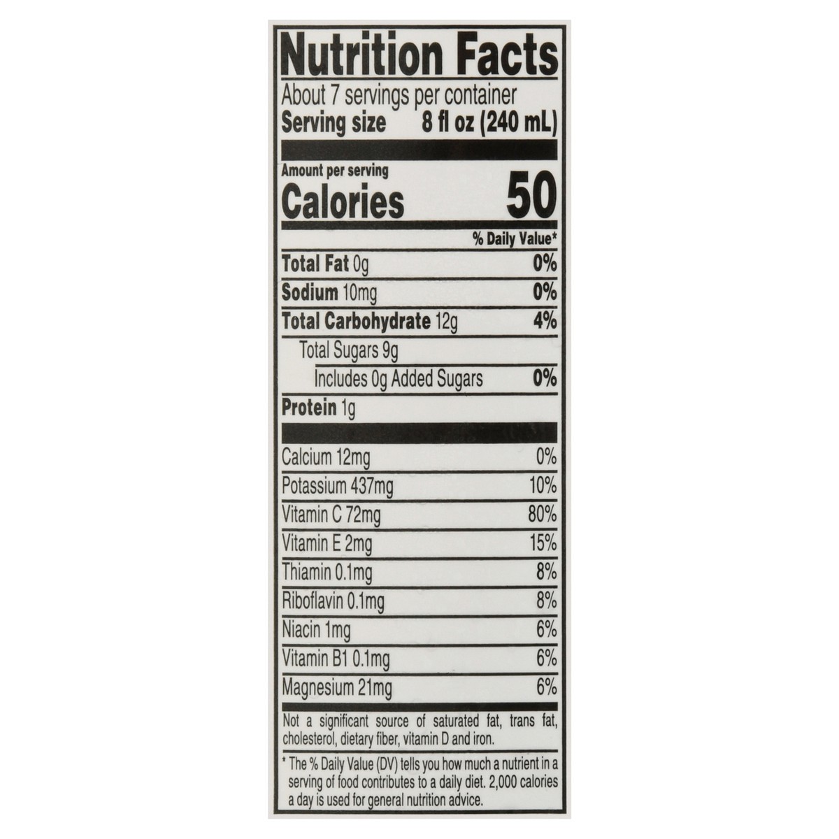 slide 9 of 13, SE Grocers Oj 50% Less Sugar, 52 oz