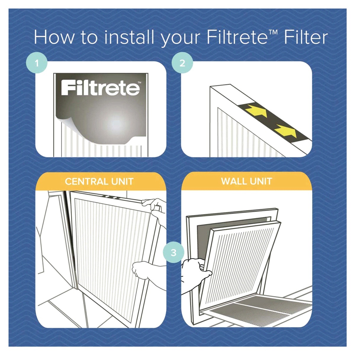 slide 5 of 29, 3M Air Cleaning Filter 1 ea, 1 ct