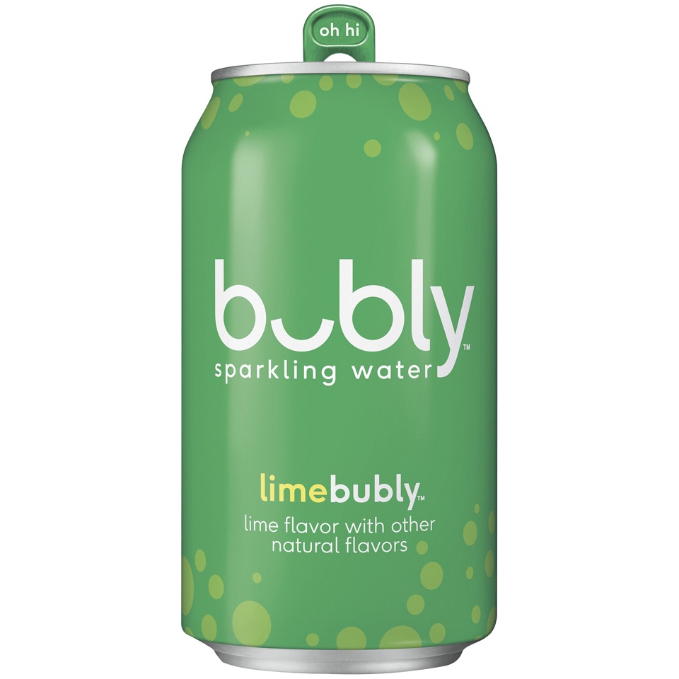 slide 2 of 4, bubly Lime Sparkling Water, 8 ct; 12 fl oz