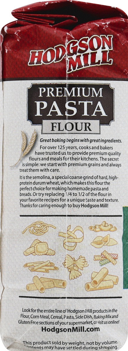 slide 3 of 5, Hodgson Mill Premium Pasta Flour, 32 oz