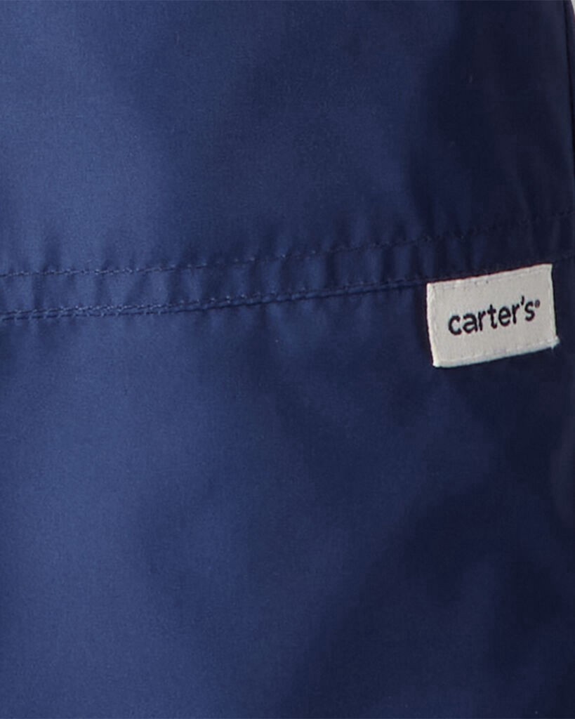 slide 3 of 3, Carter's Carters Toddler Overall Snow Bibs - Navy Navy 3T, 1 ct