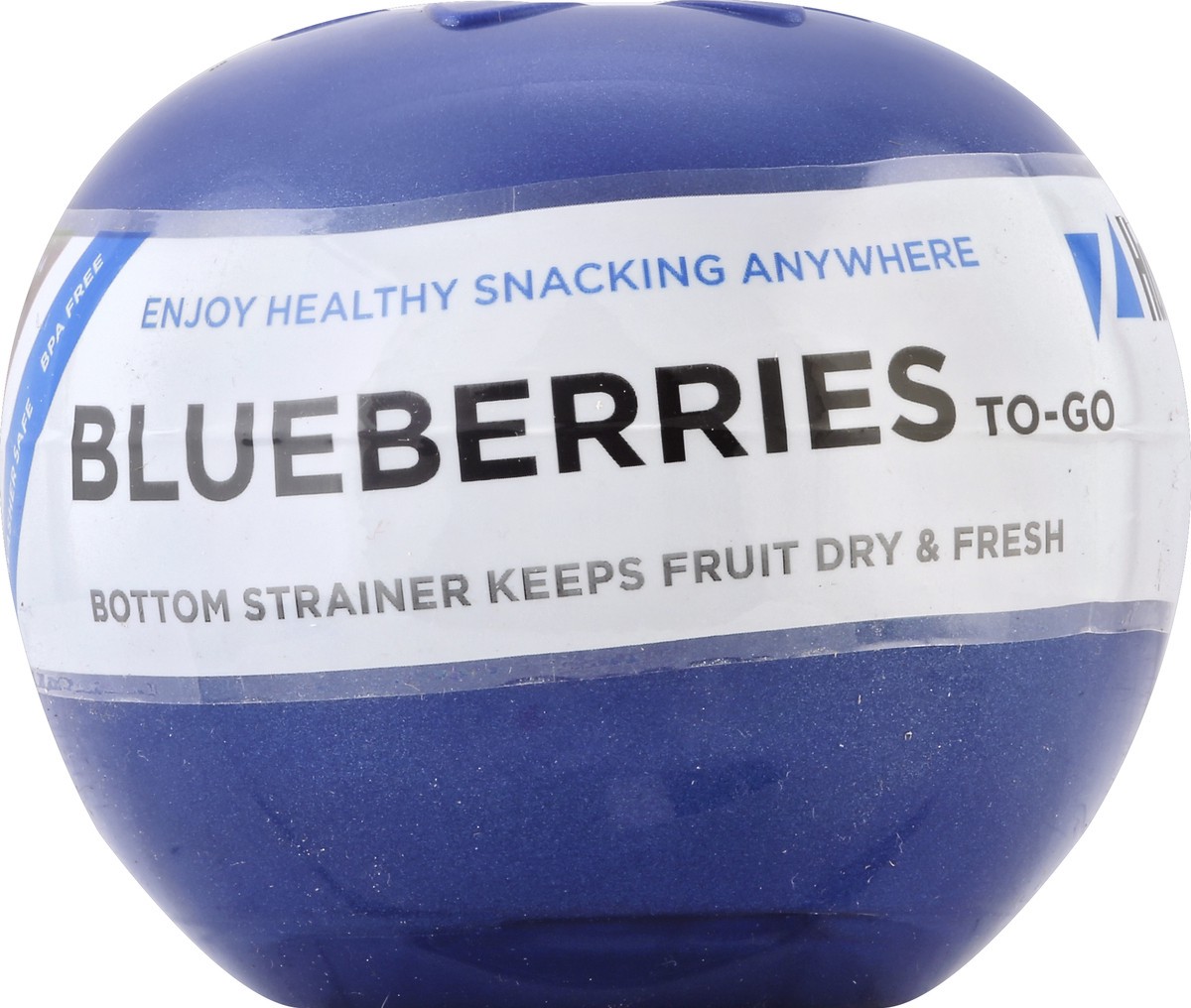 slide 1 of 3, Hutzler Blueberries To Go Containers, 1 ct