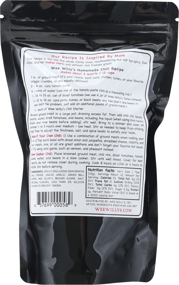 slide 11 of 12, Wee Willy's Original Chili Mix,