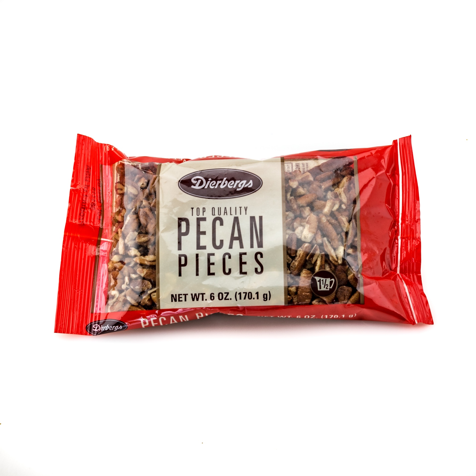 slide 1 of 1, Dierbergs Pecan Pieces, 6 oz