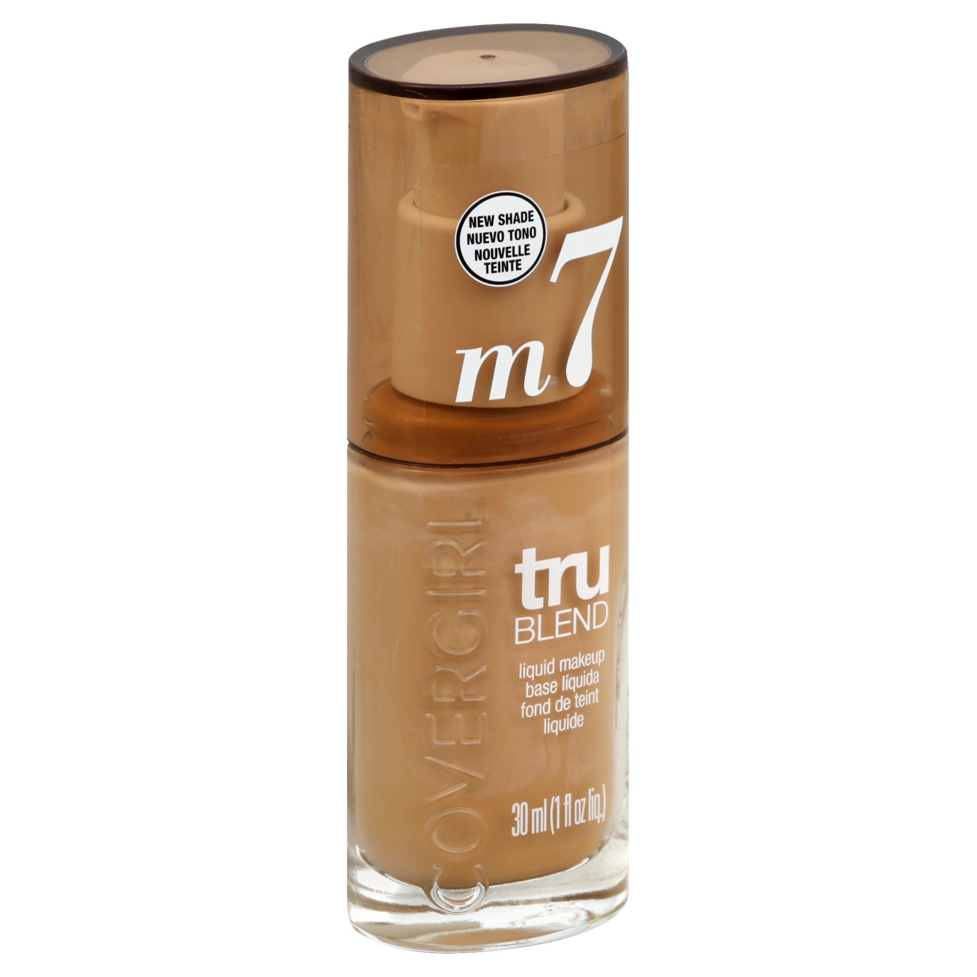 slide 1 of 2, Covergirl TruBlend Liquid Makeup, Soft Honey M-7, 1 fl oz