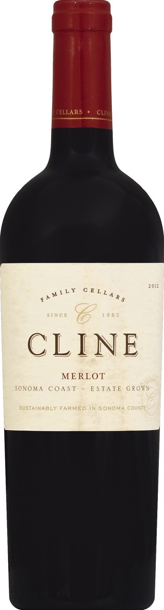 slide 1 of 3, Cline Merlot 750 ml, 750 ml