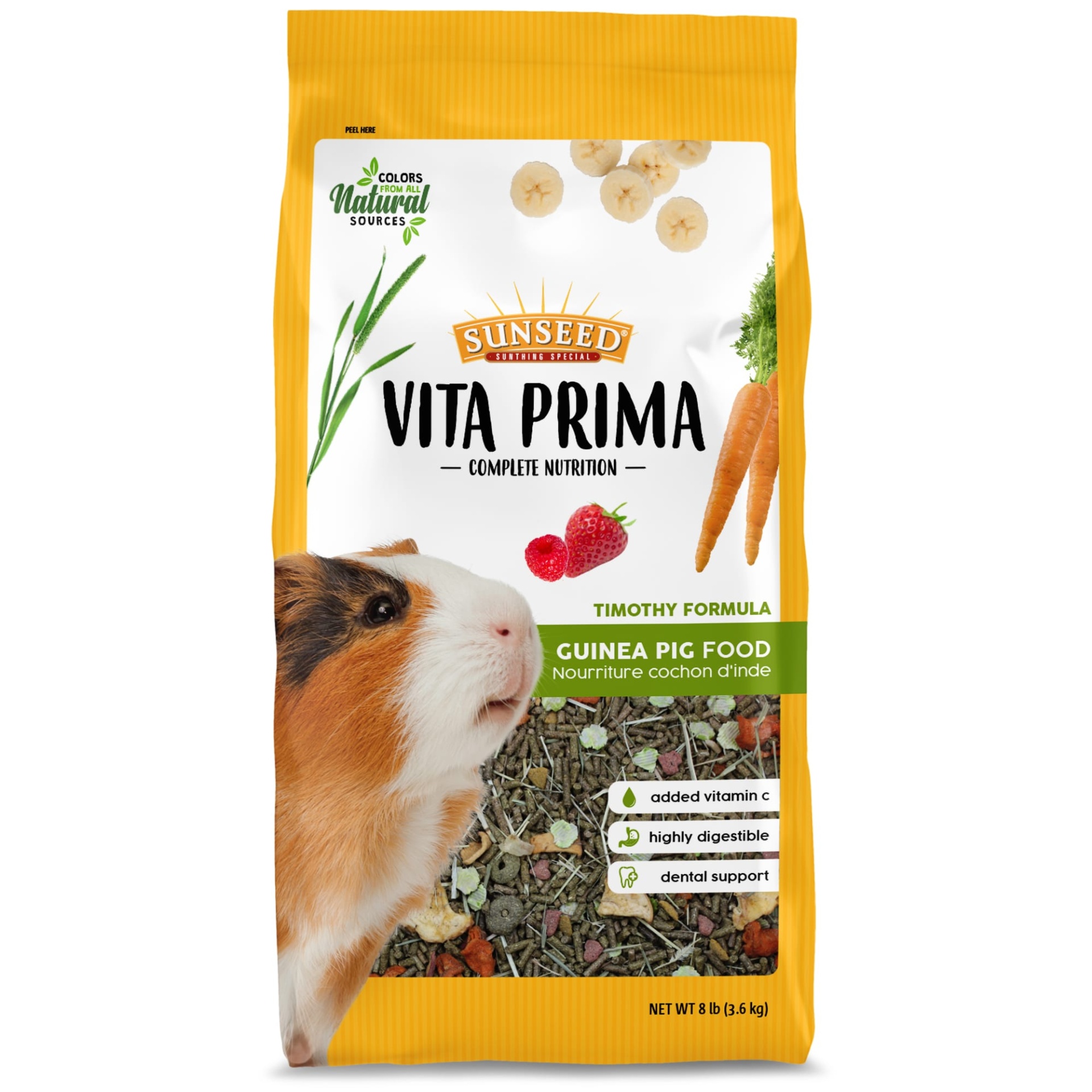 slide 1 of 1, Sun Seed Vita Prima Guinea Pig Food, 8 lbs., 1 ct