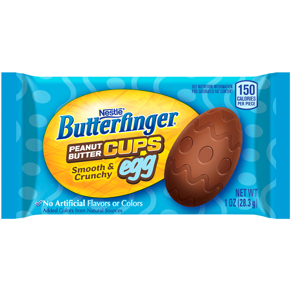 slide 1 of 1, Butterfinger Peanut Butter Cups Egg, 1 oz