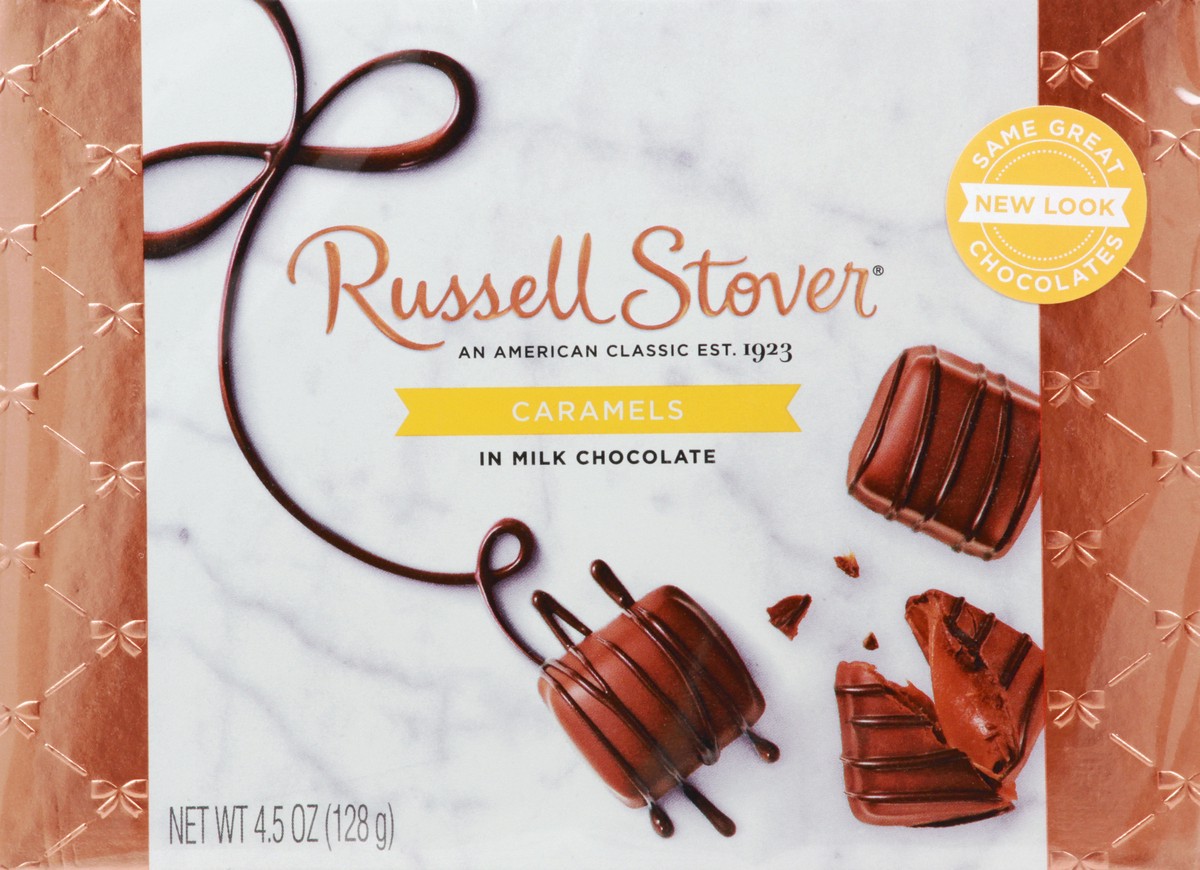 slide 5 of 13, Russell Stover Caramels 8 ea, 8 ct