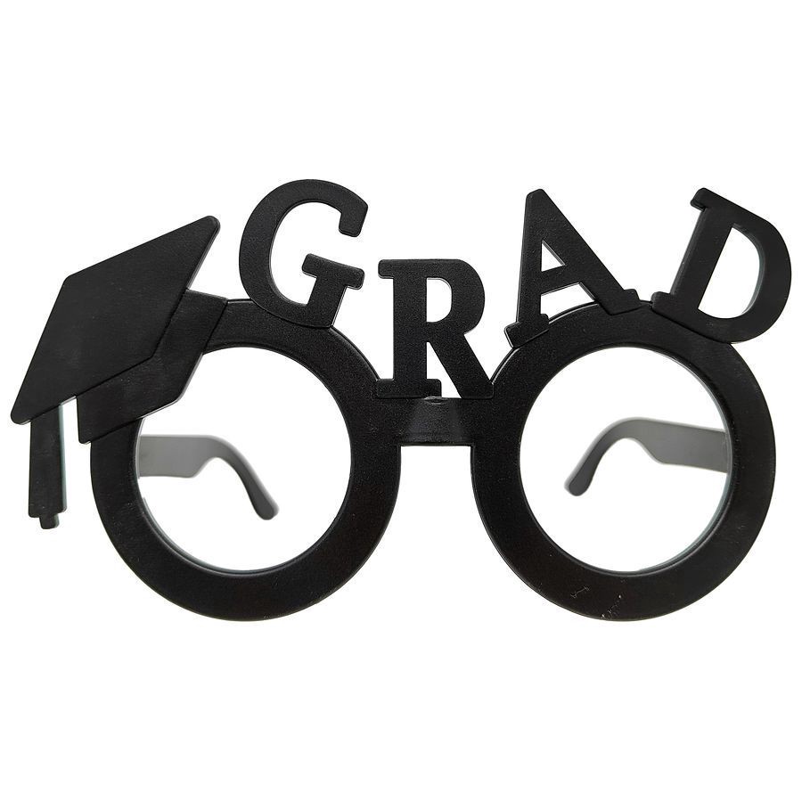 slide 1 of 1, Modern Expressions Graduation Glasses, 1 ct