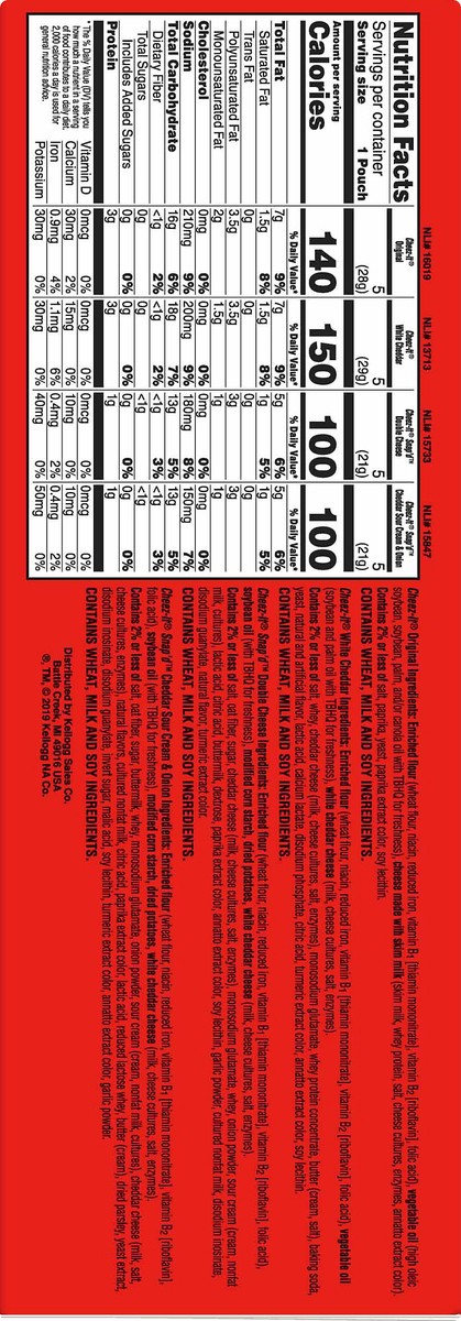 slide 2 of 10, Cheez-It Cheese Lovers, Variety Pack, 17.6 oz, 20 Count, 17.6 oz