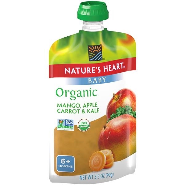 slide 1 of 1, Nature's Heart Baby Food 3.5 oz, 3.5 oz