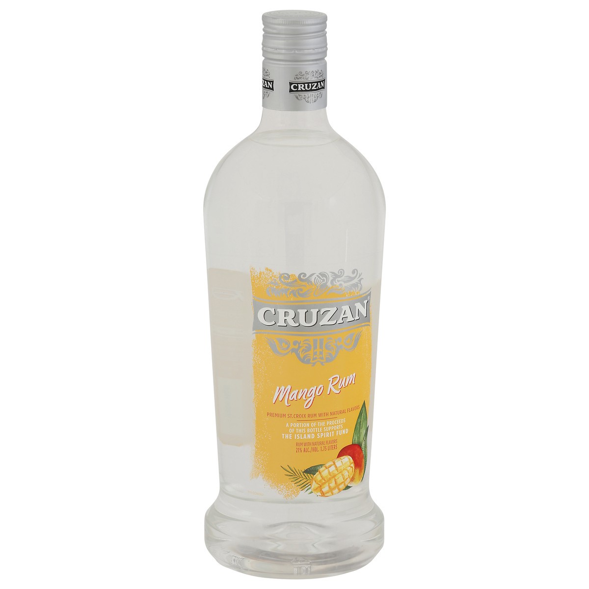 slide 2 of 9, Cruzan Mango Flavored Rum 1.75 L, 1.75 liter