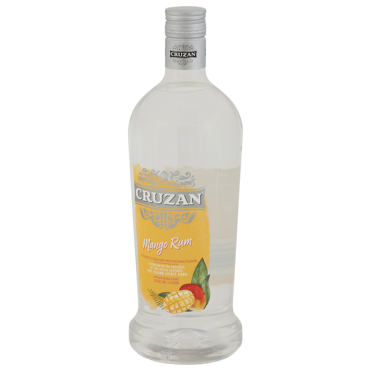 slide 3 of 9, Cruzan Mango Flavored Rum 1.75 L, 1.75 liter