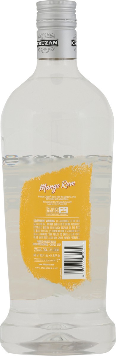 slide 7 of 9, Cruzan Mango Flavored Rum 1.75 L, 1.75 liter