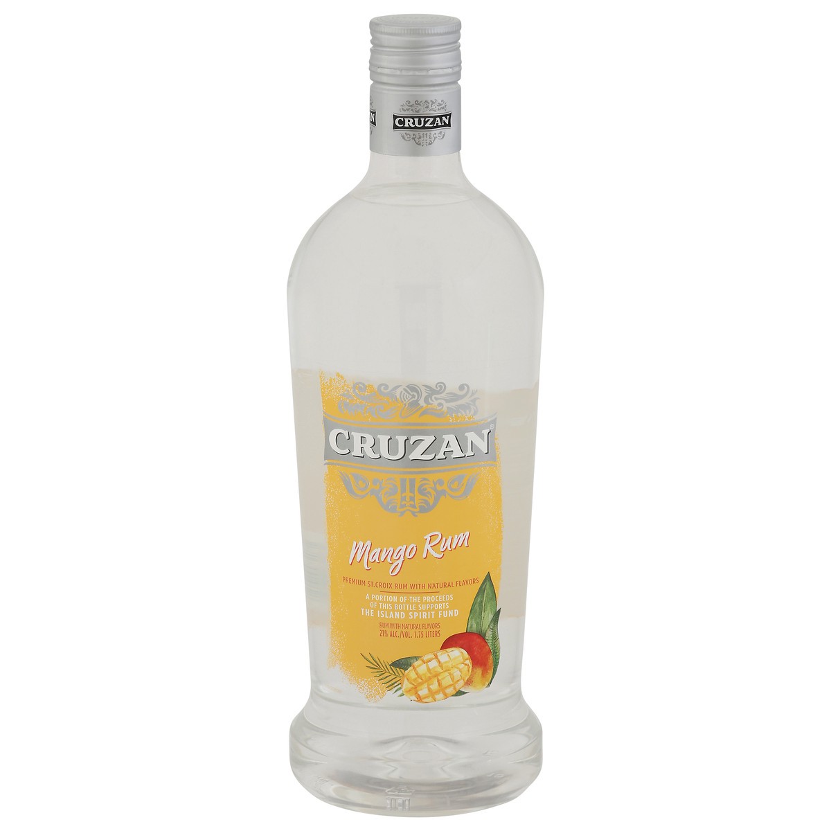 slide 8 of 9, Cruzan Mango Flavored Rum 1.75 L, 1.75 liter