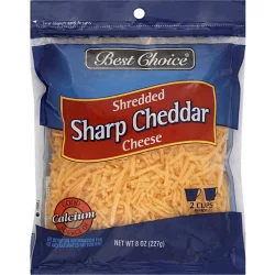 Best Choice Shredded Sharp Cheddar Cheese