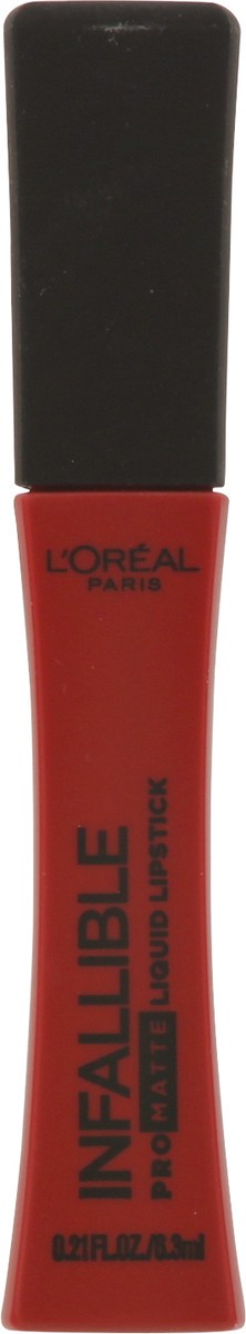 slide 7 of 9, L'Oréal Infallible Matador 368 Pro Matte Liquid Lipstick 0.21 fl oz, 0.21 fl oz