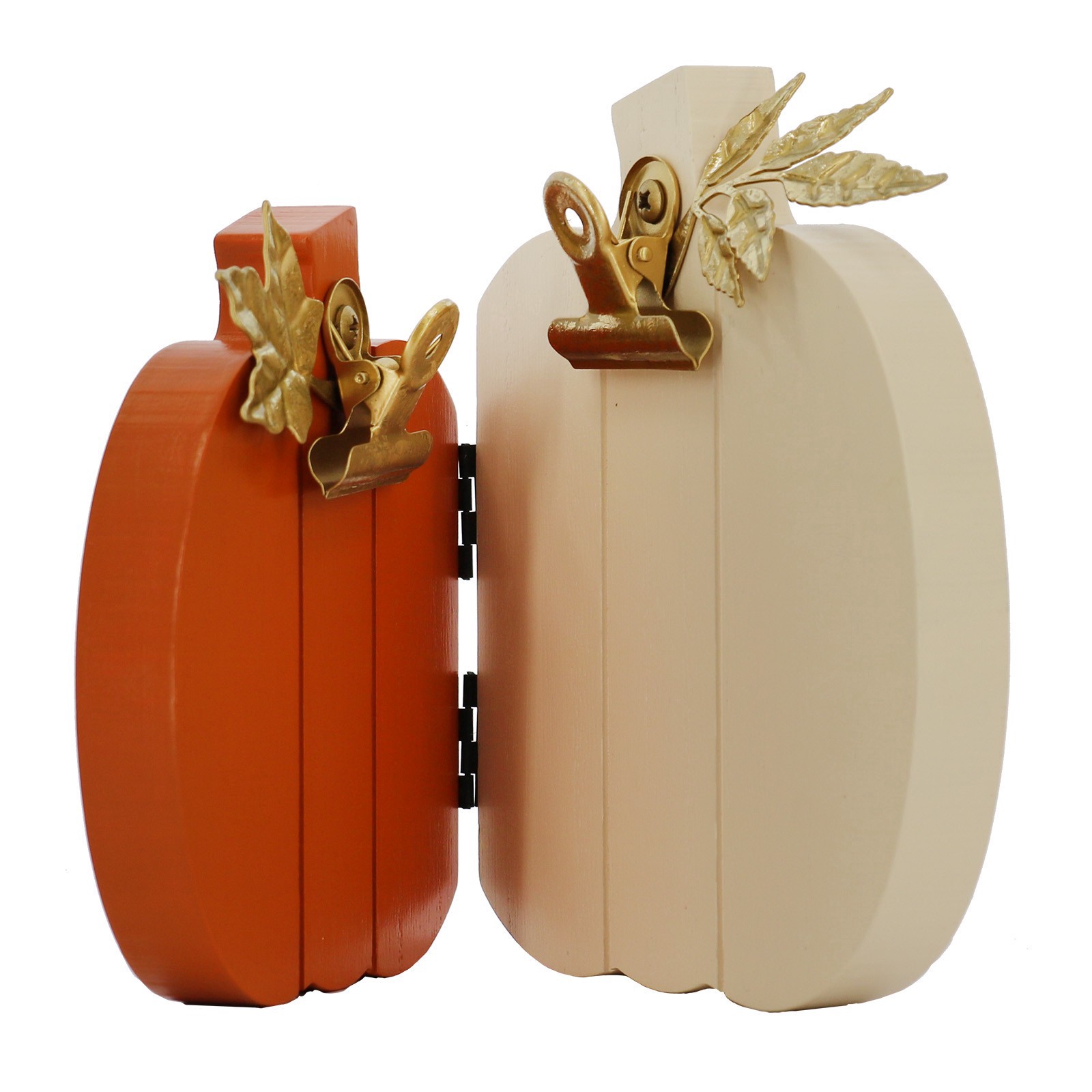 slide 3 of 4, 10" Pumpkin Photo Clips Tabletop Decor By Ashland, 10 in x 1.65 in x 6.62 in